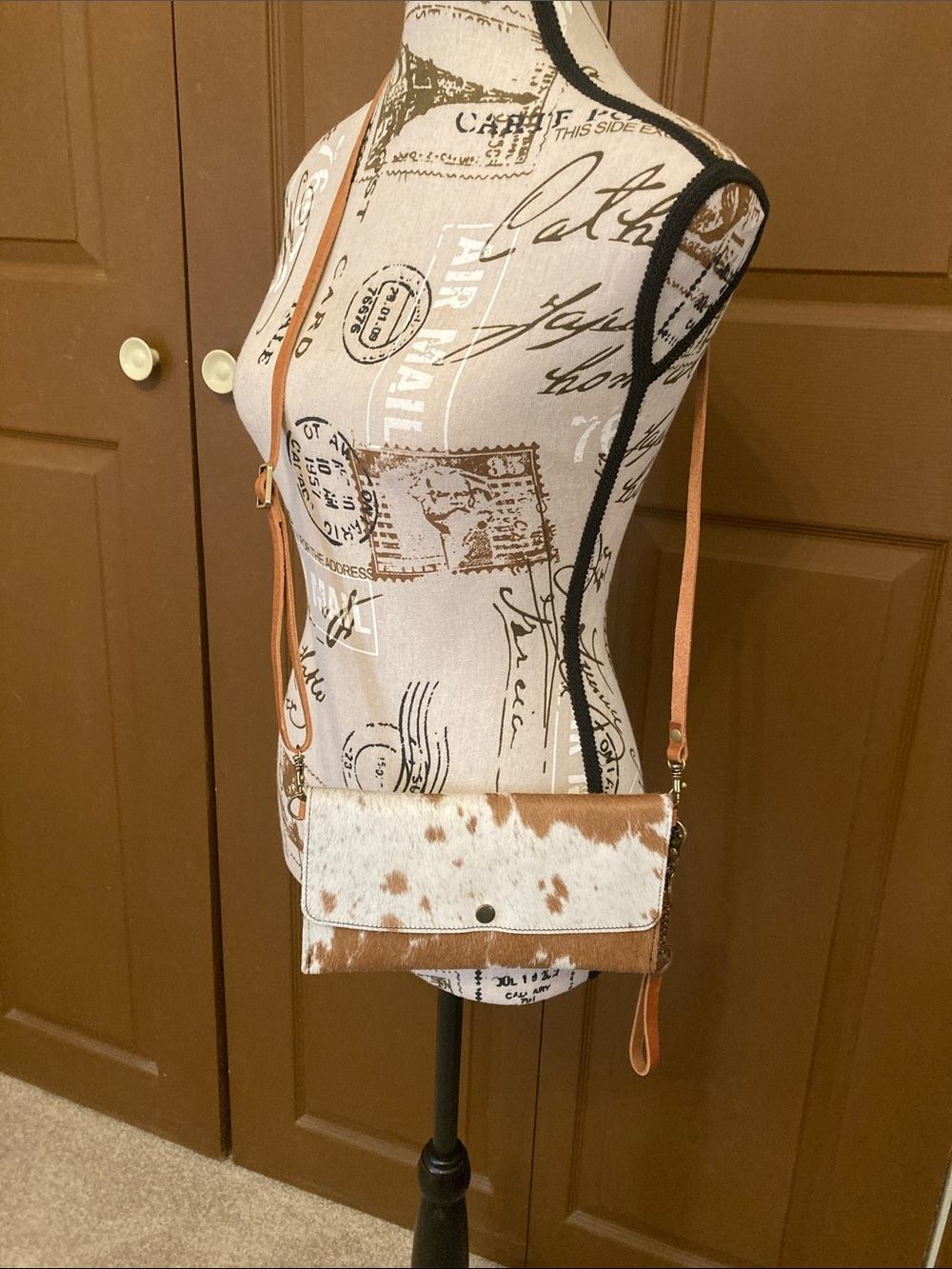 Jill’s Homestead Carly Clutch HOH/Leather with Horse Charm Bundle NWOT